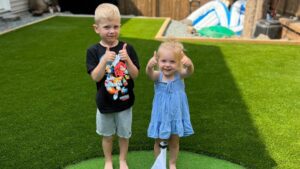 Child-Friendly Artificial Turf