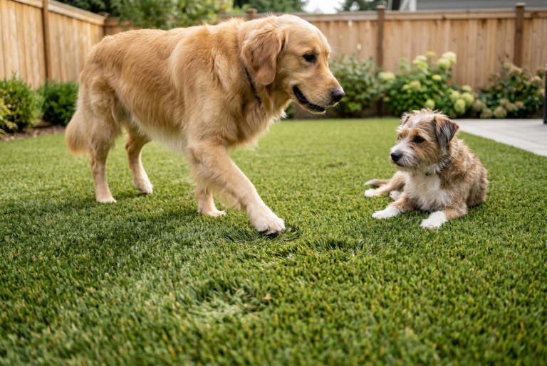 Does Artificial Turf Smell with Dogs?