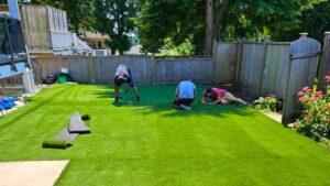 Safe Artificial Turf in Play Areas