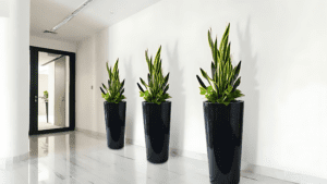 artificial plants for high traffic areas